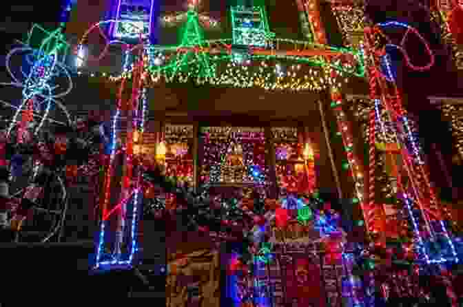 A Dazzling Display Of Christmas Lights Illuminating The Streets Of Leonzio Differences: Christmas Activity Leonzio