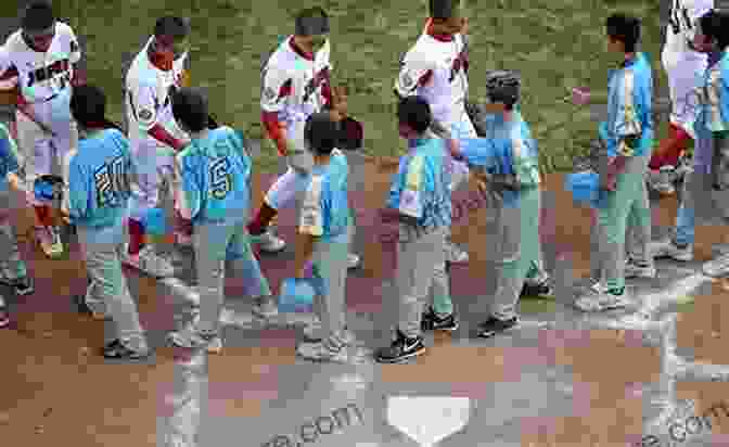 A Group Of Little League Players Shaking Hands After A Game Play Ball The Story Of Little League Baseball