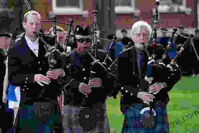 A Group Of Musicians Playing Traditional Bagpipes In Leonzio Differences: Christmas Activity Leonzio
