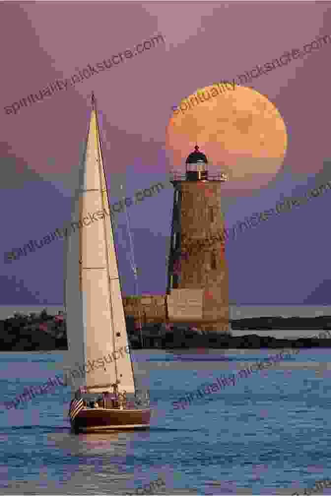A Sailboat Passing By A Historic Lighthouse On The New England Coast A Woman S Guide To The Sailing Lifestyle: The Essentials And Fun Of Sailing Off The New England Coast
