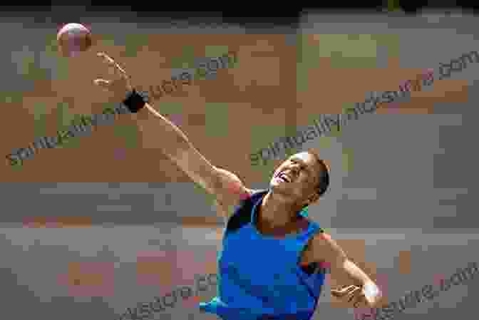A Shot Putter Releasing The Ball With Explosive Force Track: The Field Events (Sports Illustrated Winner S Circle Books)