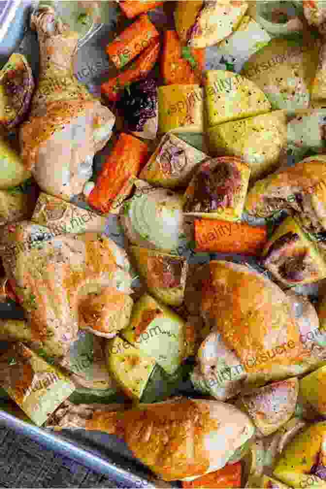 A Traditional Colonial New England Meal, Featuring Roasted Chicken, Potatoes, And Vegetables A History Of Chowder: Four Centuries Of A New England Meal