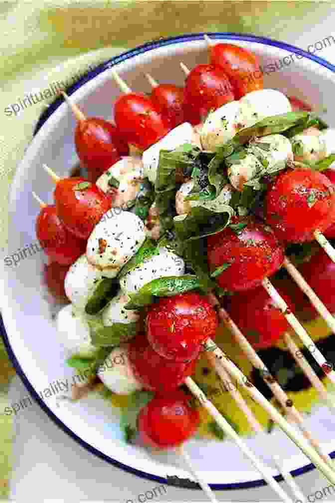 Colorful Caprese Skewers Adorned With Fresh Basil Leaves, Ripe Tomatoes, And Creamy Mozzarella Balls, Drizzled With A Tantalizing Balsamic Glaze Recipes To Try In The Locke Key Game: Delish Ways To Unlock The Door To Your Heart