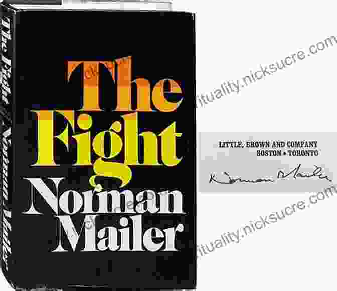Cover Of Norman Mailer's Novel The Fight The Fight Norman Mailer