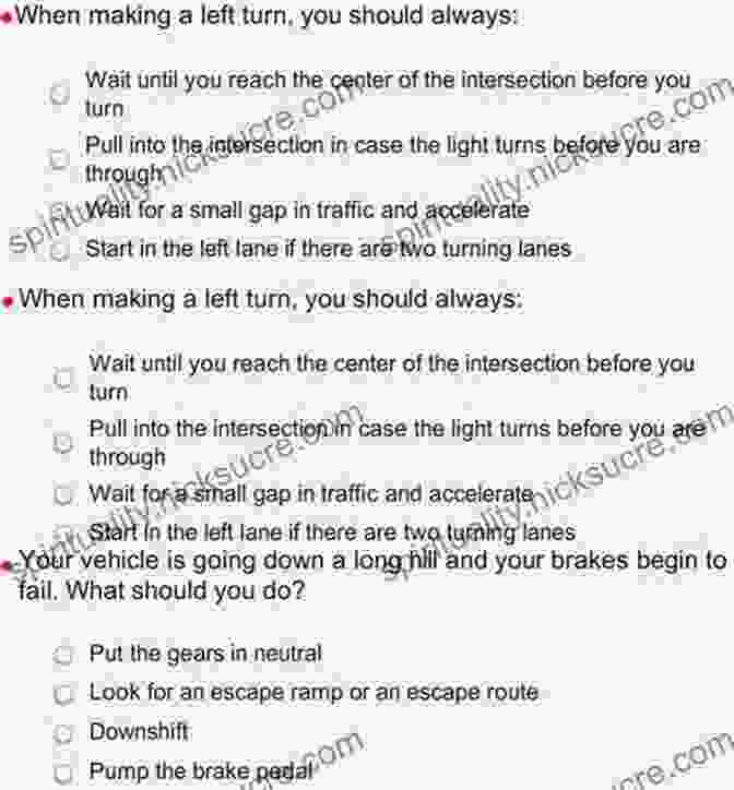 Image Of A CDL Practice Test Question 250 Delaware CDL Practice Test Questions
