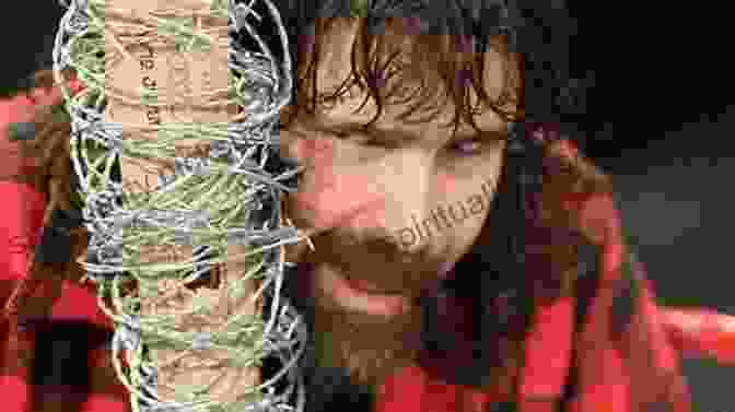 Mick Foley Wrapped In Barbed Wire During A Match Against Terry Funk At WrestleWar 1995 Hardcore History: The Extremely Unauthorized Story Of ECW