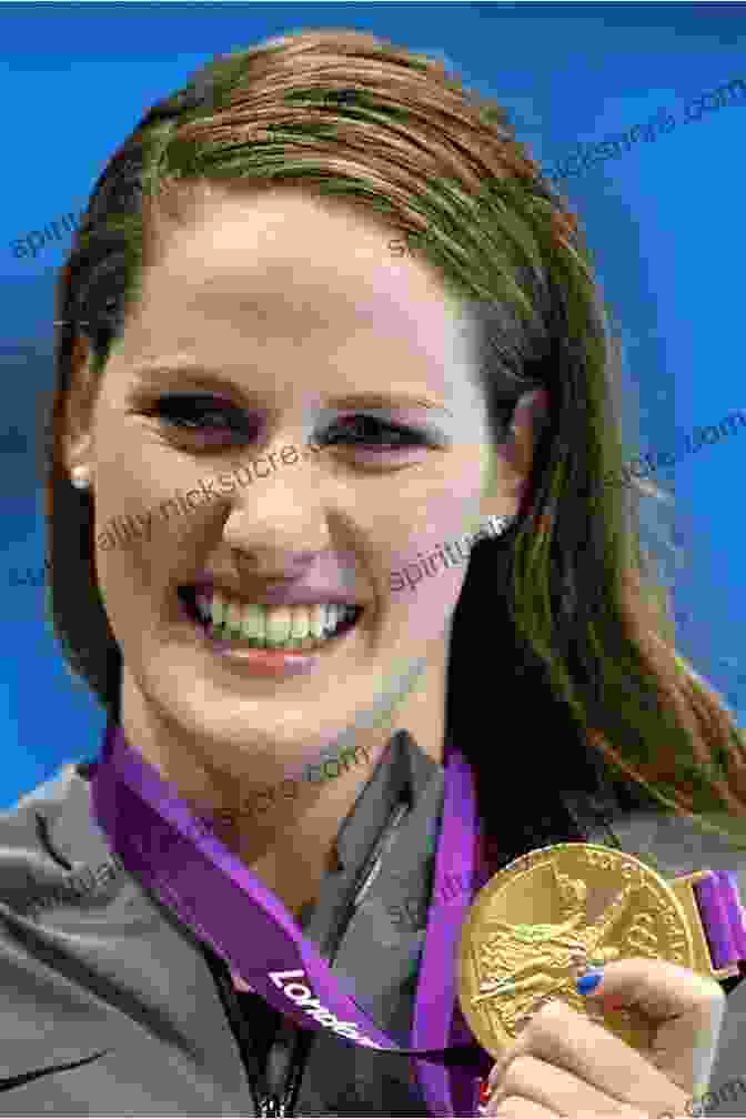 Missy Franklin With Her Olympic Gold Medals Swimming With Faith: The Missy Franklin Story (ZonderKidz Biography)