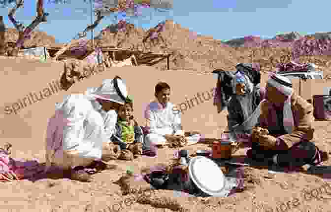 Tahir Shah Interacting With A Bedouin Family In The Desert In Arabian Nights Tahir Shah