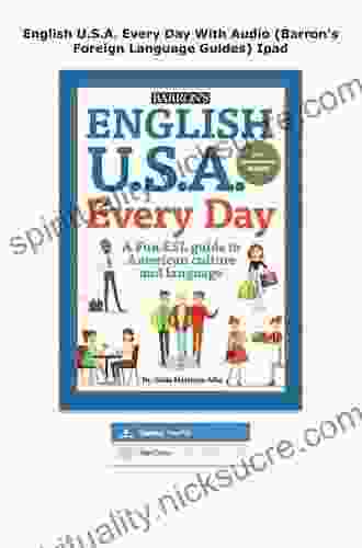 English U S A Every Day With Audio (Barron S Foreign Language Guides)