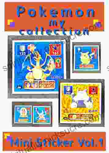 Pokemon Mini Sticker My Collection Vol 1 From Japan Normal Vintage Photo